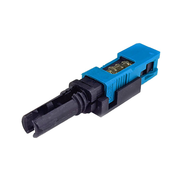 EASY FIBER SC SINGLE MODE OPTIC CONNECTOR BLUE - EF-CON-SM-SC