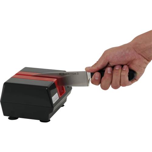 Sharpening knife with electronic knife sharpener EKS0001 by Chavda.com - Kitchen Tools and Gadgets