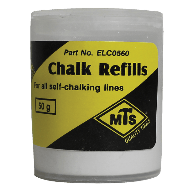 Chalkline Mts Refill 50 G White Elc0560
