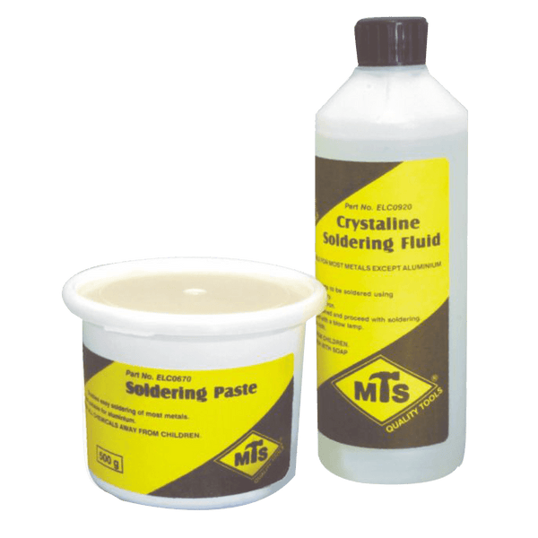 MTS Soldering Paste & Crystaline Fluid: Quality Soldering Tools for Metal Work