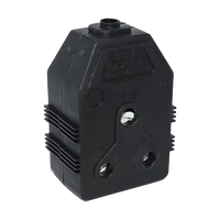 Mts Electric Janus Coupler Pvc Black Ele0600