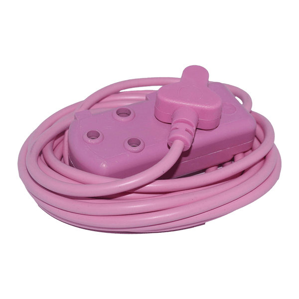 Extension Lead Mts 5 Mx1.5 Mm Pink Ele1085 Pink
