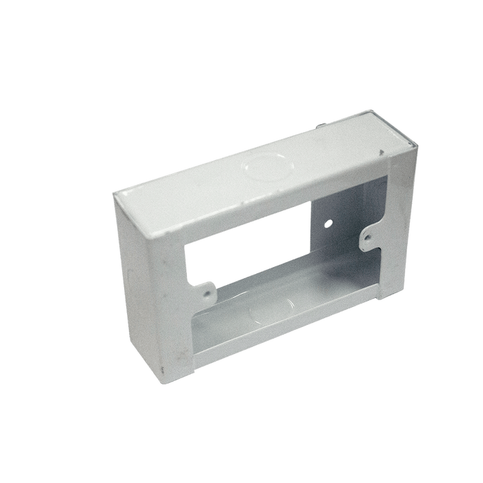 ELE1150 - EXTENSION BOX STEEL WHITE 2X4 MTS