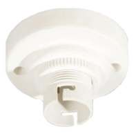 ELE1220 - ELEC MTS LAMPHOLDER BATTON WHITE L