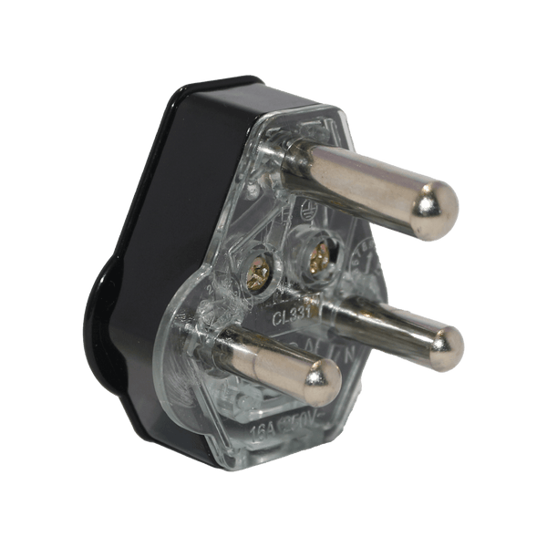 Mts Electric Plug Top Black Solid Pin Ele1780
