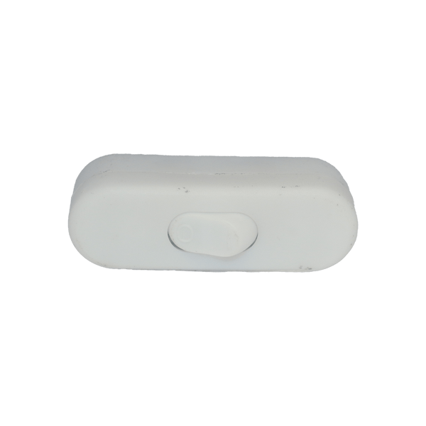 White MTS Electric Switch - ELE2020 - ON/OFF Switch for Lamps & Appliances