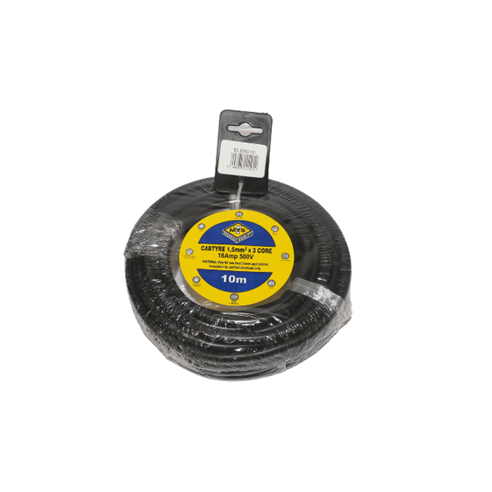 ELE6200 - CABLE CABTYRE MTS WHITE 2.50MMX3C 50M