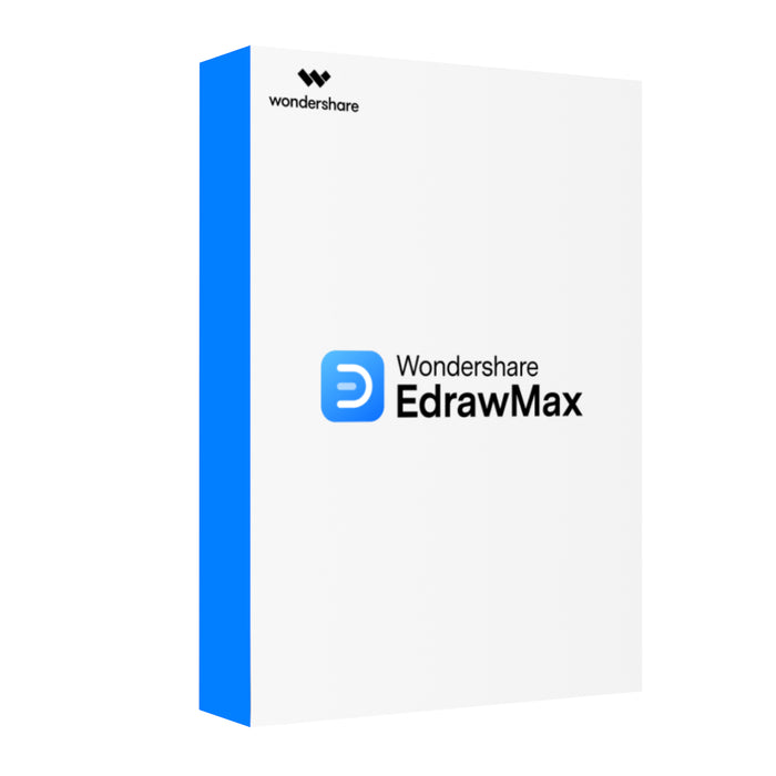 Wondershare EdrawMax Individual Diagram Software (Digital Perpetual License)-EMX004