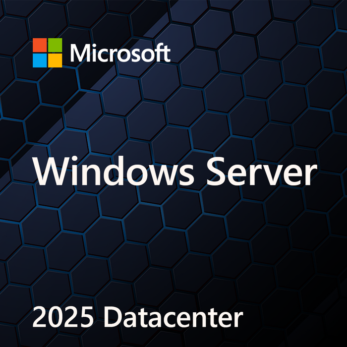 Microsoft Windows Sever Datacenter 2025 64Bit DSP 24 Core-EP2-25167