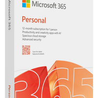MICROSOFT M365 PERSONAL ENGLISH SUB 1 YEAR AFRICA ONLY MEDIALESS