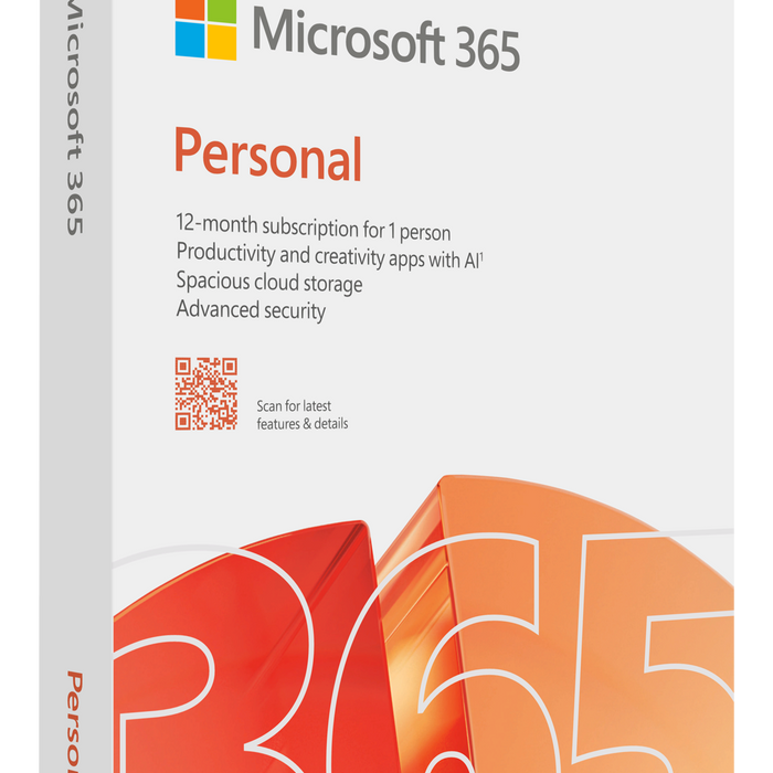 MICROSOFT M365 PERSONAL ENGLISH SUB 1 YEAR AFRICA ONLY MEDIALESS
