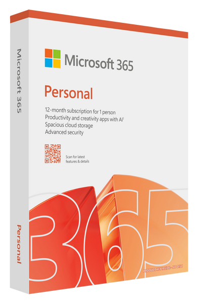 MICROSOFT M365 PERSONAL ENGLISH SUB 1 YEAR AFRICA ONLY MEDIALESS