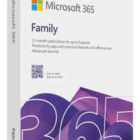 MICROSOFT M365 FAMILY ENGLISH SUBSCRI 1 YEAR AFRICA ONLY MEDIALESS