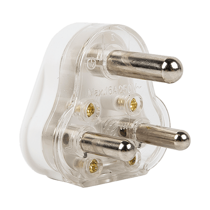 Plug Top 16 A Hollow Pin White E/Mate Ept02