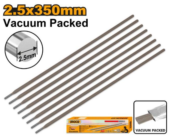 INGCO ACC WELDING ELECTRODES C/STEEL 2.5MM 5KG - ERCVC2121