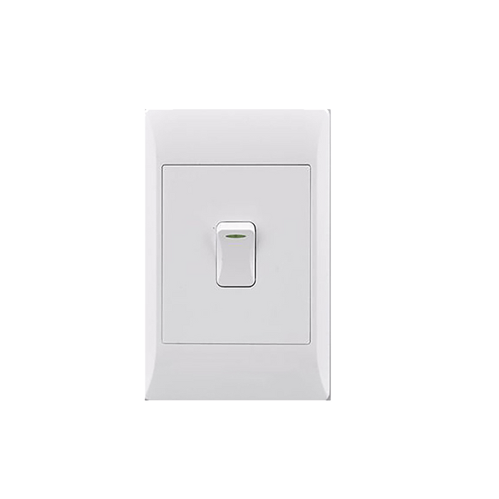 ES024 - SOCKET E/MATE 4X4 SINGLE 16A WHITE