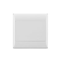 ES033 - SOCKET E/MATE 4X4 BLANK PLATE WHITE