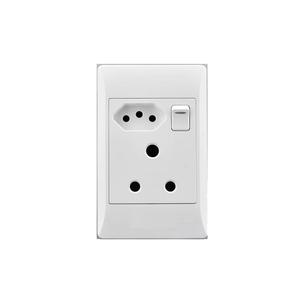 Socket E/Mate 2 X4 16 A+Euro White Es034