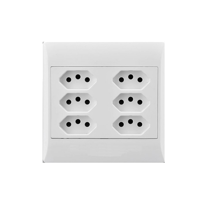 Socket E/Mate 4 X4 6 Xeuro White Es035