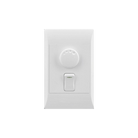 Switch E/Mate 260 W Dimmer 1 Lever White Es038