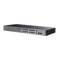 TP-LINK 20P GB MANAGED 16P POE+ 2SFP - NET-TL-ES220GMP
