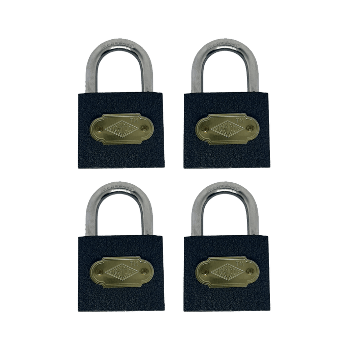 ESCO481 - PADLOCK ESCO IRON 38MM P/4 KA BLISTER