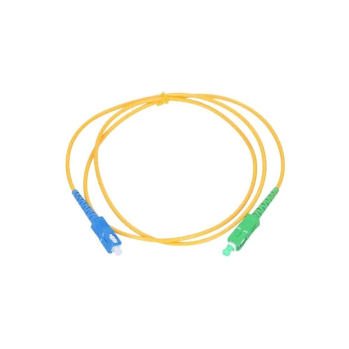 Extralink SC/APC to SC/UPC Fiber Optic Patch Cord, 1 Meter - High-Quality Single Mode Cable