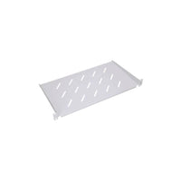 1U 19-inch Server Rack Shelf | Perforated Cabinet Tray for Network Equipment | Data Center Organization