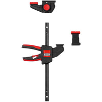BESSEY One-Handed Table Clamp EZR - 584-015 306. Woodworking clamp for tables & guide rails (Festool, Bosch compatible)