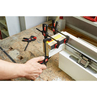 BESSEY One-Handed Clamp EZS: Professional Woodworking Tool for Easy Clamping & Spreading - Reliable Grip & Durable Design