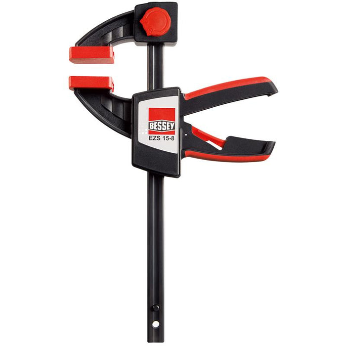 BESSEY One-Handed Clamp EZS: Professional Woodworking Tool for Easy Clamping & Spreading - Reliable Grip & Durable Design