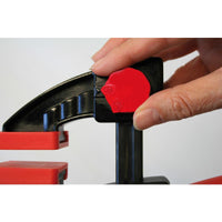 BESSEY One-Handed Clamp EZS 15-8 - Quick Action Clamp with 2000N Clamping Force and Spreading Feature