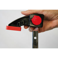 BESSEY ONE-HANDED CLAMP EZS: Professional Woodworking Clamp | Quick Release, 2000N Force, 900mm Opening