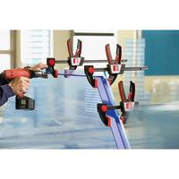 BESSEY One-Handed Clamp EZS: Professional Woodworking Tool for Easy Clamping & Spreading - Reliable Grip & Durable Design