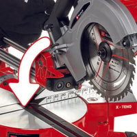 Einhell TE-SM 36/210 Li Cordless Sliding Mitre Saw - Solo 210mm Blade - Power Tool