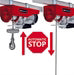 Einhell TC-EH 600 Electric Chain Hoist 600kg - 9m Lift Height - Heavy Duty Hoist for Lifting Loads