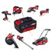 Einhell | Cordless Drywall Polisher TP-DW 18/225 Li -including 4ah battery and charger 4259990+4512042