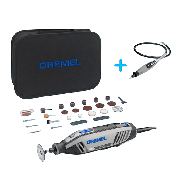 Dremel Multitool corded (Model: 4250-35 + FLEX SHAFT) Xmas Promo Combo - F0134250KA