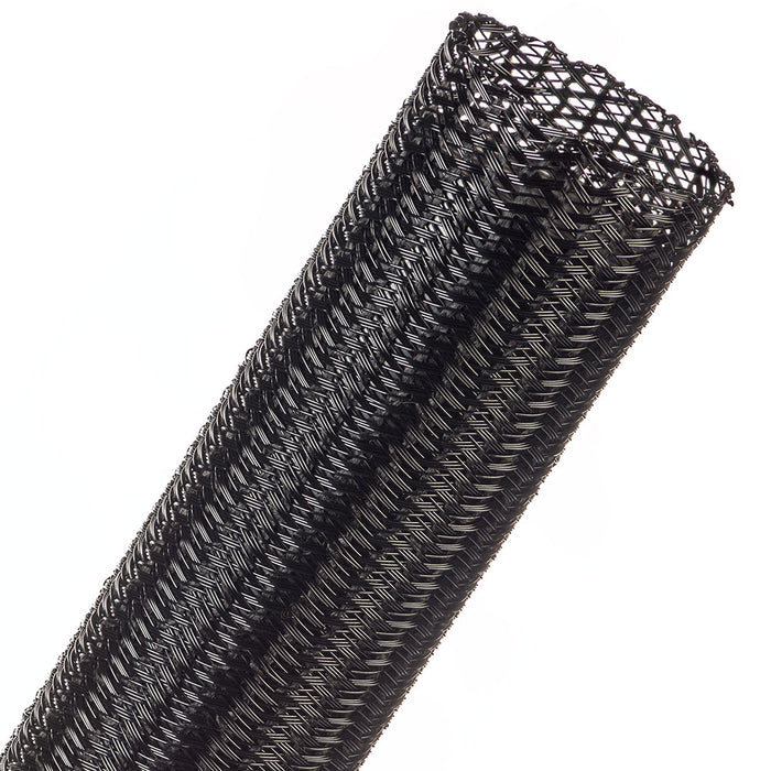 NON SPLIT TUBE BRAIDED 38.1MM BLACK (F3601.50BK) - NET-SOCK-F3601.50BK