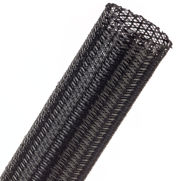 NON SPLIT TUBE BRAIDED 38.1MM BLACK (F3601.50BK) - NET-SOCK-F3601.50BK