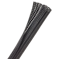 1M WRAPPABLE SPLIT BRAID 12.7MM BLACK (F6N0.50BK) - NET-SOCK-F6N0.50BK