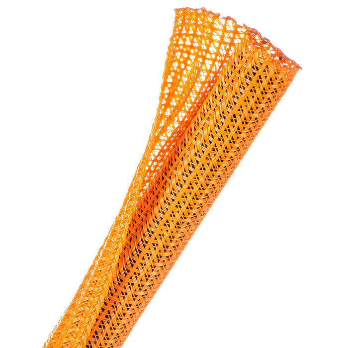 1M WRAPPABLE SPLIT BRAID 12.7MM ORANGE (F6N0.50OR) - NET-SOCK-F6N0.50OR