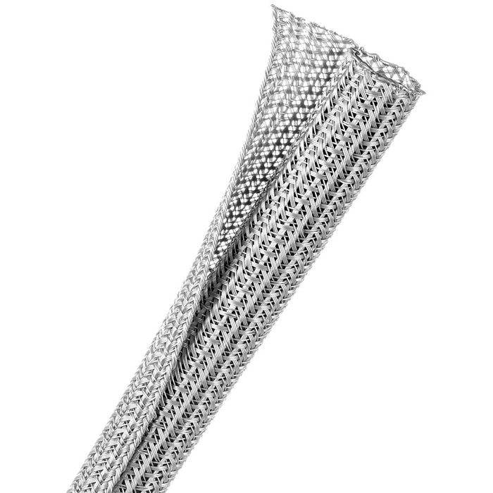 1M WRAPPABLE SPLIT BRAID 12.7MM P.GRAY (F6N0.50PG) - NET-SOCK-F6N0.50PG