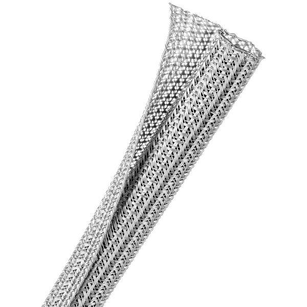 1M WRAPPABLE SPLIT BRAID 12.7MM P.GRAY (F6N0.50PG) - NET-SOCK-F6N0.50PG