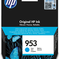 HP 953 Cyan Original Ink Cartridge | Genuine HP Ink | High-Quality Printing