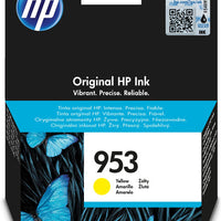 HP 953 Yellow Original Ink Cartridge - Genuine HP Ink for Vibrant Prints