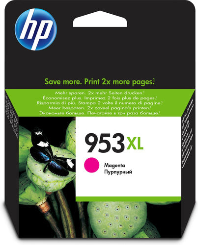 HP 953XL Magenta Ink Cartridge - High Yield Original - Printer Supplies