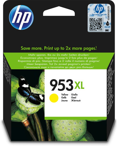 HP 953XL Yellow High Yield Original Ink Cartridge - chavda.com