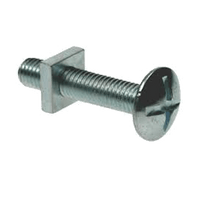 FAS6210 - BOLTS+NUTS GUTTER M6X25 P/30