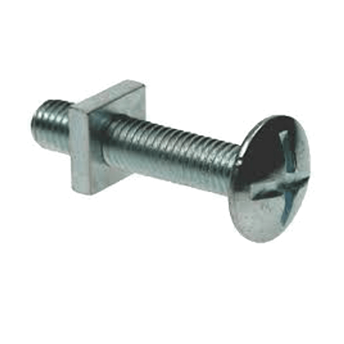 FAS6210 - BOLTS+NUTS GUTTER M6X25 P/30